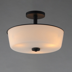 Fuller 3-Light Semi Flush/Pendant Convertible