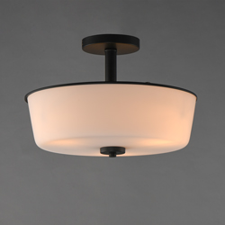 Fuller 3-Light Semi Flush/Pendant Convertible