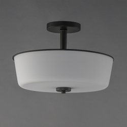 Fuller 3-Light Semi Flush/Pendant Convertible