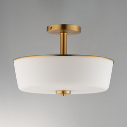 Fuller 3-Light Semi Flush/Pendant Convertible