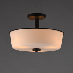Fuller 3-Light Semi Flush/Pendant Convertible