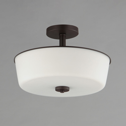 Fuller 3-Light Semi Flush/Pendant Convertible