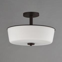 Fuller 3-Light Semi Flush/Pendant Convertible
