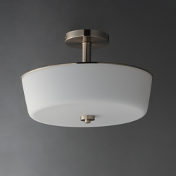 Fuller 3-Light Semi Flush/Pendant Convertible
