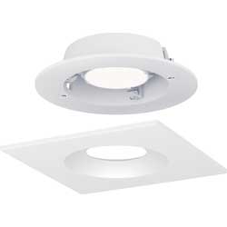 Crisp 5" LED Recessed DownLight 3000K - Square