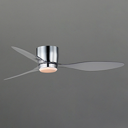 Aeris 52" 3-Blade Hugger Fan w LED