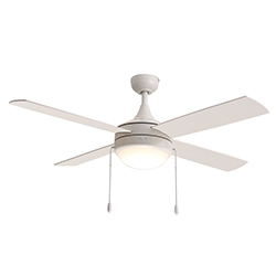Quattro 52" 4-Blade Fan w Pull Chain