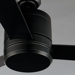 Tanker 52" Outdoor Black Fan