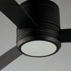 Tanker 52" Black Outdoor LED Fan