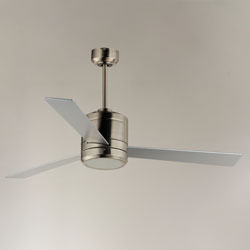 Tanker 52" Nickel Outdoor LED Fan