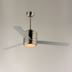 Tanker 52" Nickel Outdoor LED Fan