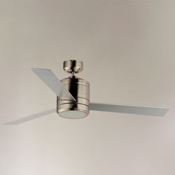 Tanker 52" Nickel Outdoor LED Fan