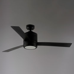 Tanker 52" Black Outdoor E-Star LED Fan