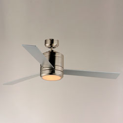 Tanker 52" Nickel Outdoor E-Star LED Fan