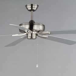 52" Super-Max Ceiling Fan - Nickel