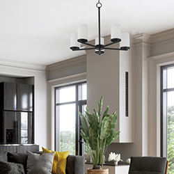 Lateral 5-Light Chandelier