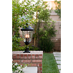 Carriage House DC 3-LT Outdoor Pole/Post Lantern