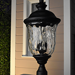 Carriage House DC 3-LT Outdoor Pole/Post Lantern