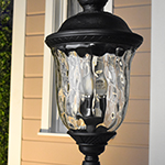 Carriage House DC 1-LT Outdoor Pole/Post Lantern