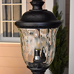 Carriage House DC 1-LT Outdoor Pole/Post Lantern