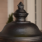 Carriage House DC 1-LT Outdoor Pole/Post Lantern