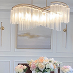 Victoria 6-Light Linear Chandelier