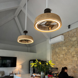 Tulum 36" Wifi-Enabled LED Fandelight