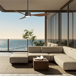 Sparrow 52" Outdoor Fan w LED